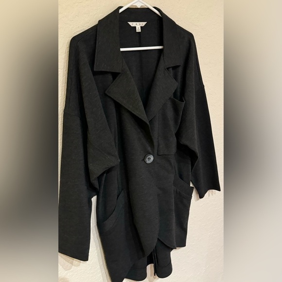 NWOT CAbi Women’s Ponte Knit Lisbon Topper Oversized Jacket Style Coat Size M - Picture 6 of 15